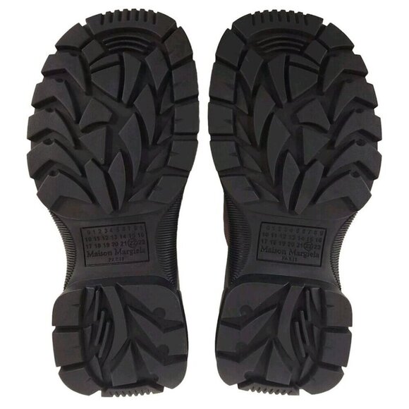 MM6 Maison Margiela Chunky Oxfords 35 US 5 Women's Burgundy New - Picture 6 of 14